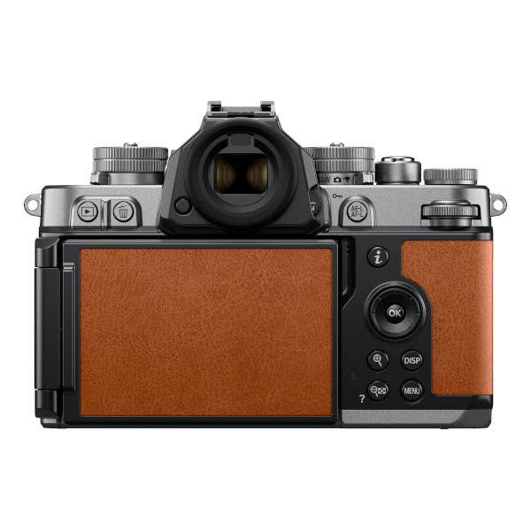 Nikon Zf + 40mm Kit - Silver/Cognac Brown – Ted's Cameras