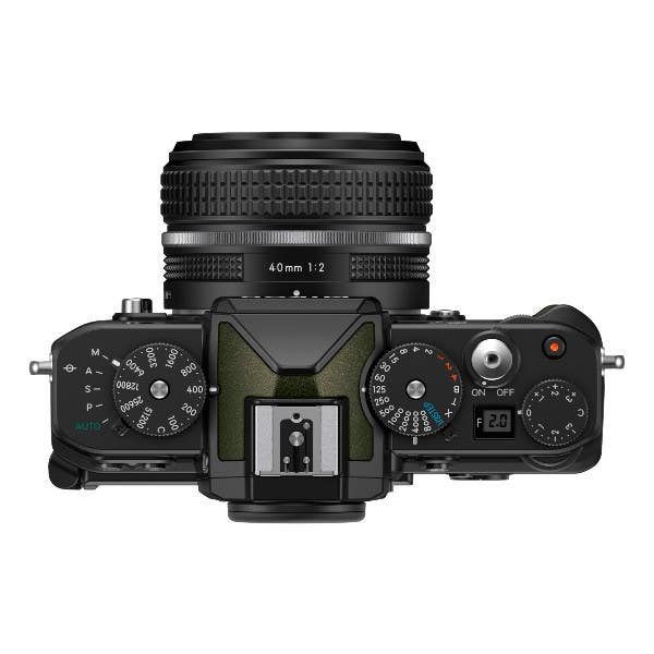 Nikon Zf + 40mm Kit -Black/Moss Green