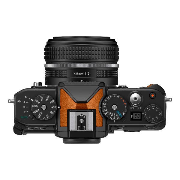 Nikon Zf + 40mm Kit - Black/Sunset Orange