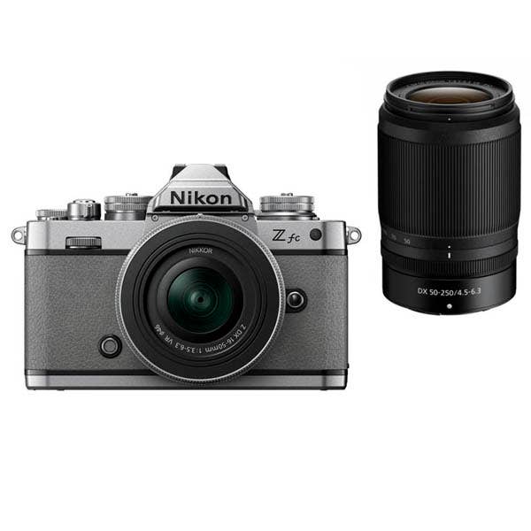Nikon Z fc + 16-50mm & 50-250mm VR Twin Kit - Grey