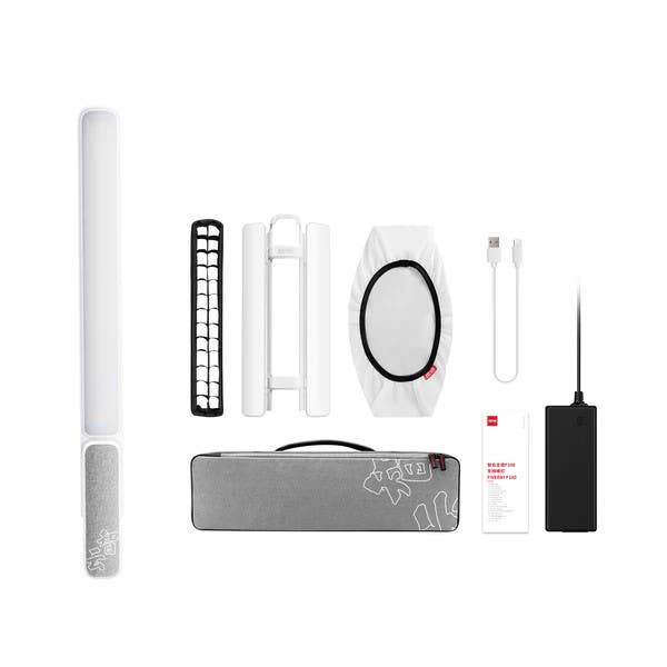 Zhiyun-Tech FIVERAY F100 LED Light Stick - Combo Kit - White